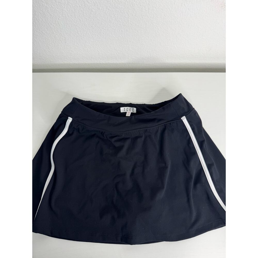 TCEC Womens Black Workout Skort Casual Size Medium